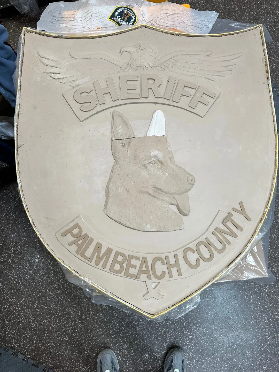 Sheriff Palm Beach Country Plaque