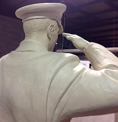 sculpture in progress