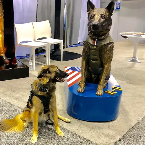 Law Enforcement Memorials K9 Memorial in Lancaster, PA