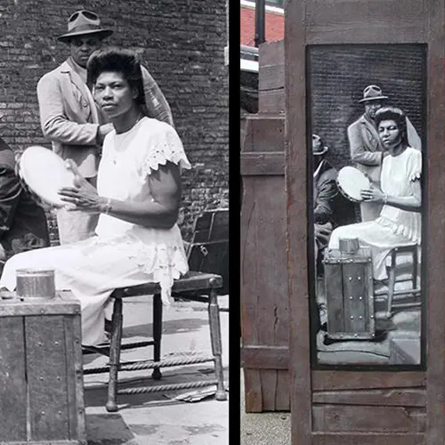 Public Art Maxwell Street Boxes