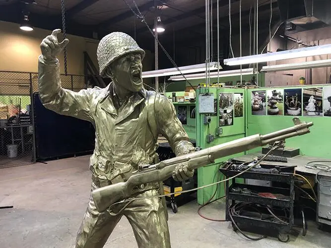 Finished Cast from Liberation Pointe