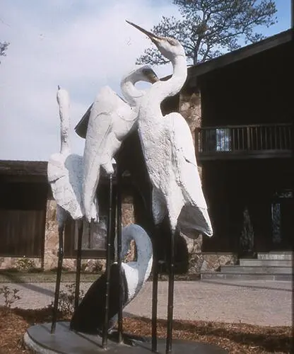 Polychrome Bronze Sculpture