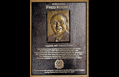 Fred Kochel Plaque