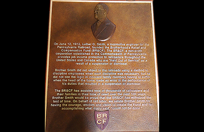 Luther Smith Plaque