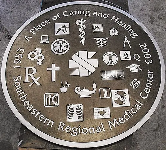 Southeastern Regional Medical Center Plaque